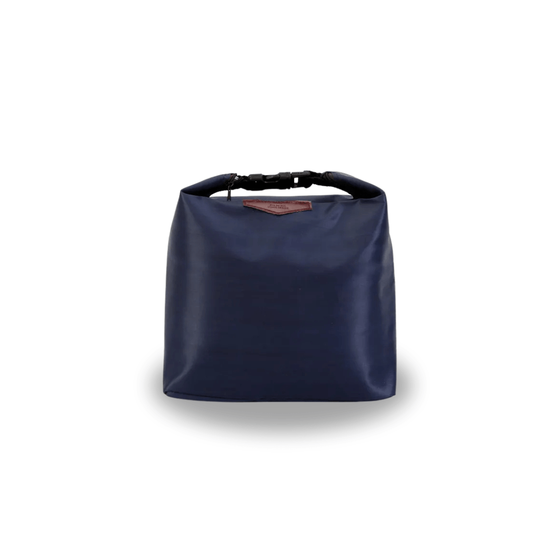Isolierte Lunchtasche für Büro & Schule – Marineblau