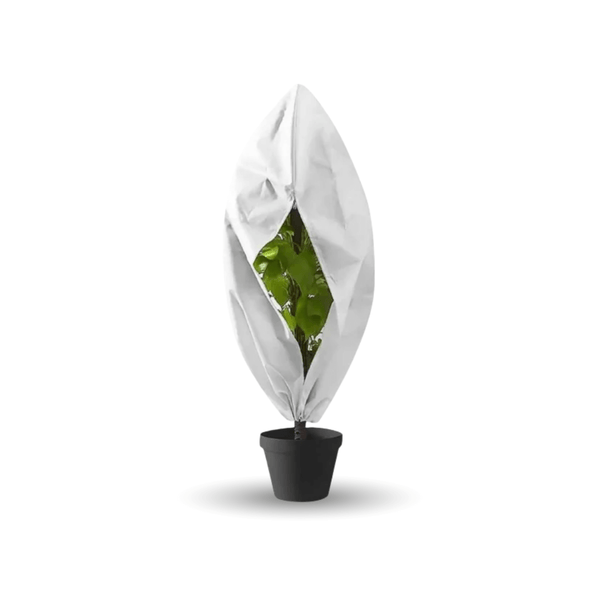 Winterschutz-Haube für Pflanzen – Frostschutz-Vlies mit Reißverschluss