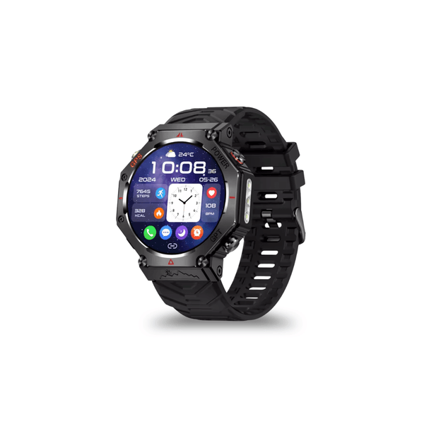 Militär GPS Smartwatch – AMOLED, 10ATM, HD Bluetooth-Anruf