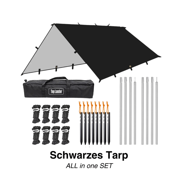 Vielseitiges Sonnen- & Regenschutz-Tarp