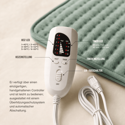 Elektrische Heizdecke & Wärmeauflage, 6 Stufen – Ansicht 5