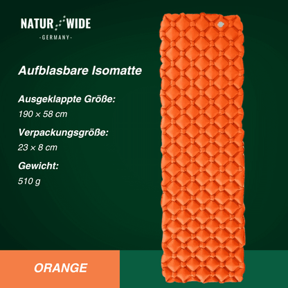 Ultraleichte Isomatte ohne Kopfteil, 550 g – Ansicht 10