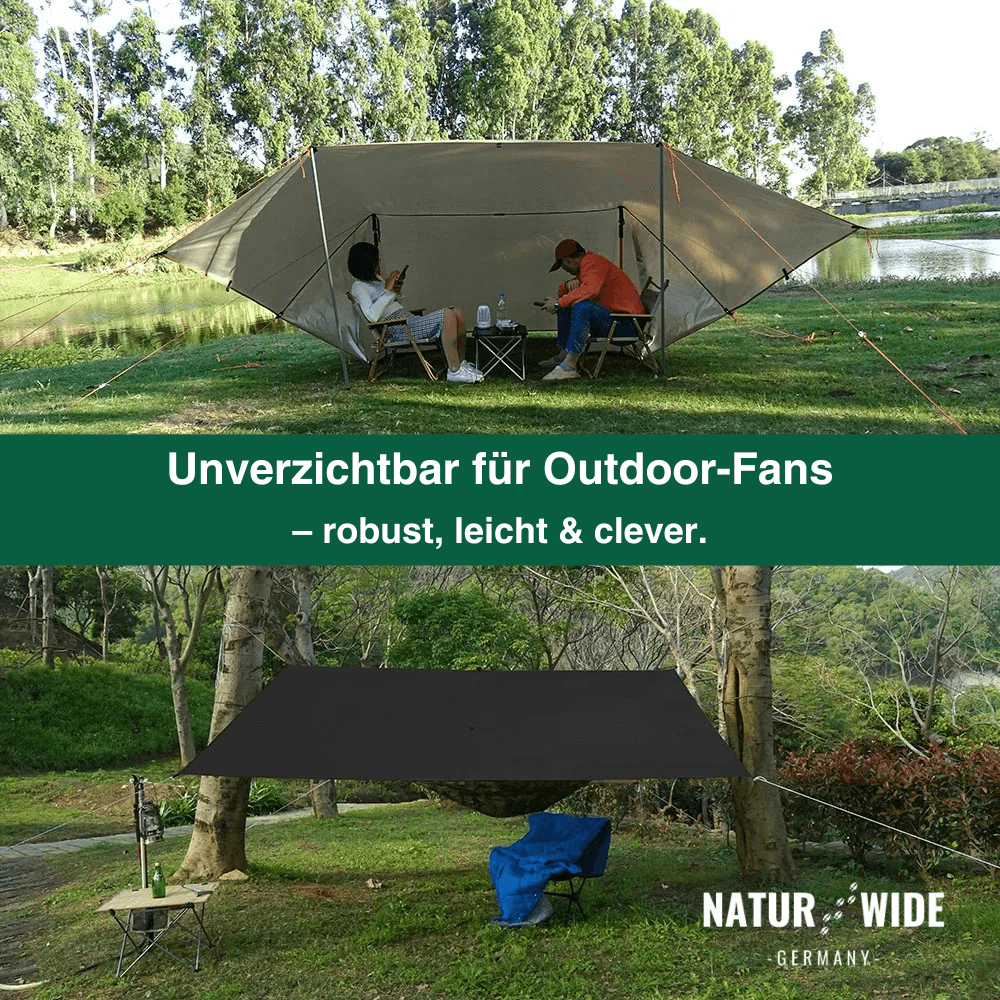 Tarp 3 × 3 oder 4 × 4 m, 3000 mm, UV50+ – Ansicht 18