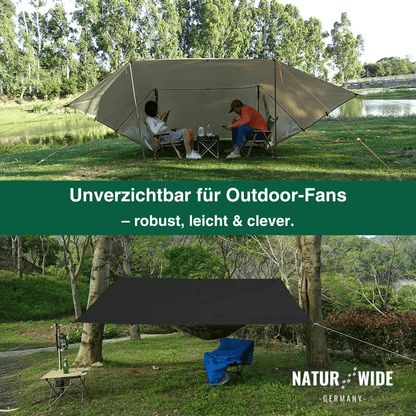 Tarp 3 × 3 oder 4 × 4 m, 3000 mm, UV50+ – Ansicht 18