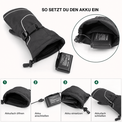 Beheizte Fäustlinge mit Akku, 3 Stufen – Ansicht 21