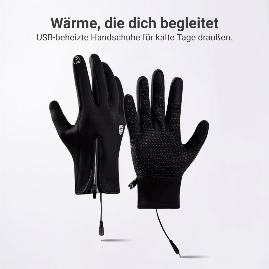 Beheizte USB-Handschuhe mit Touchscreen-Funktion – Ansicht 13