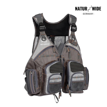 Angelweste mit 18 Taschen, Mesh, verstellbar – Ansicht 9