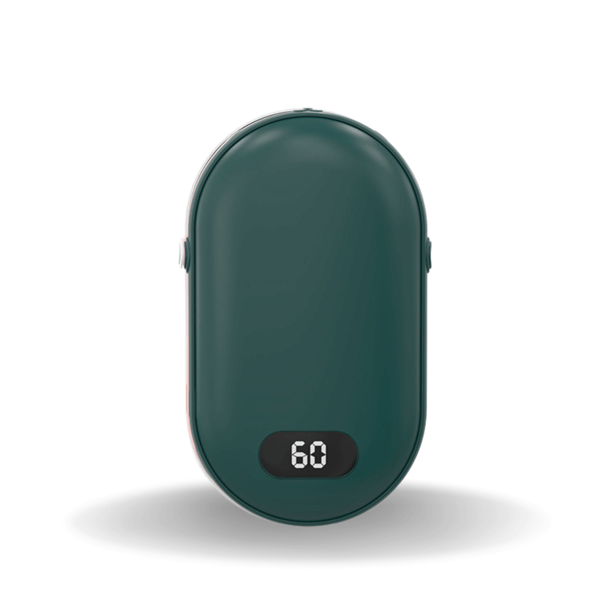 Handwärmer wiederaufladbar, beidseitig, 5200 mAh – Grün