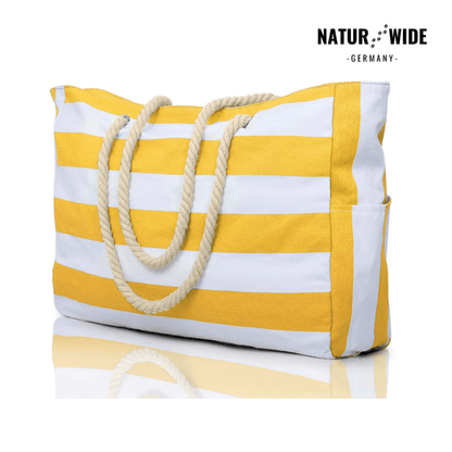 Strandtasche mit Reißverschluss, 50 × 35 cm – Ansicht 9