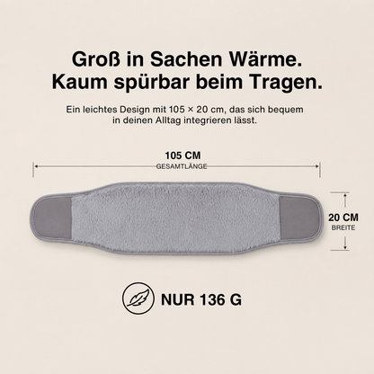 USB-Wärmegürtel mit 3 Heizstufen, 105 cm lang – Ansicht 17
