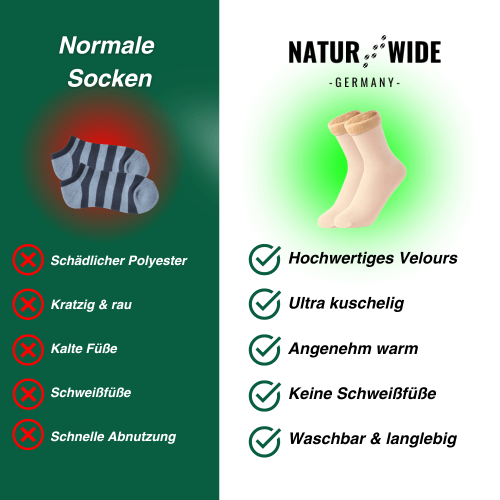 ThermoGrip Sockenschuhe mit Gripsohle, 5er-Set – Ansicht 2