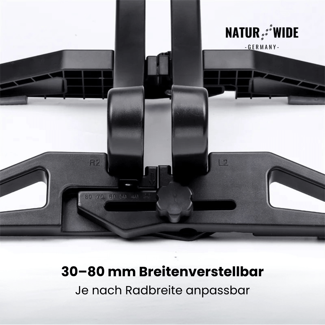 Fahrrad-Bodenständer, verstellbar 30–80 mm – Ansicht 3