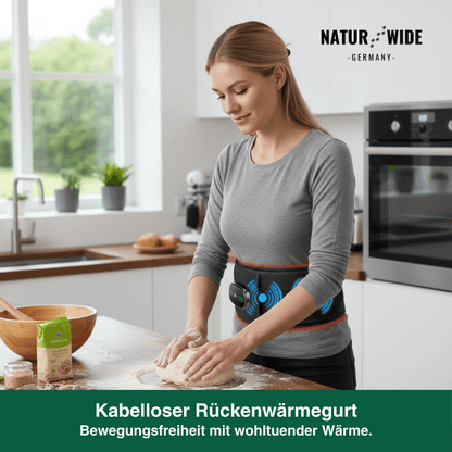 Massagegürtel mit Wärme, Vibration und Rotlicht – Ansicht 7