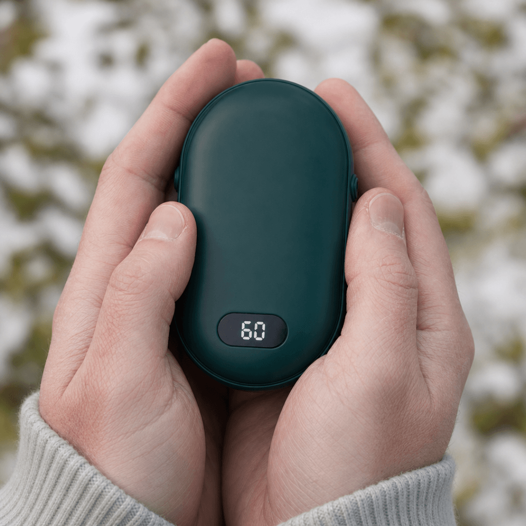 Handwärmer wiederaufladbar, beidseitig, 5200 mAh – Ansicht 14