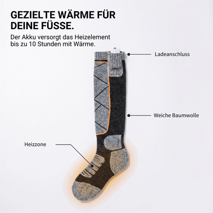 Beheizte Socken aus Baumwolle, 3 Heizstufen – Ansicht 16