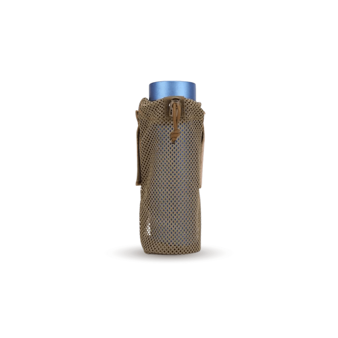 Faltbare MOLLE-Flaschentasche für 1 Liter – Bräunen