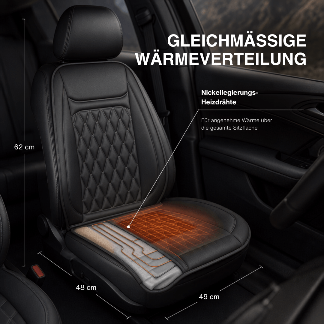 Beheizte Autositzauflage 12 V, warm in 30 Sek. – Ansicht 7