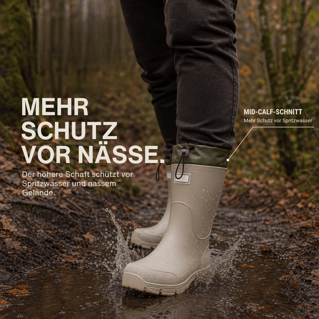 Wasserdichte Gummistiefel unisex, rutschfest – Ansicht 32