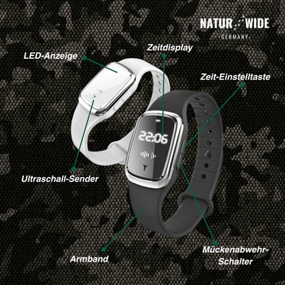 Mosquito Guard Ultraschall-Armband mit LED – Ansicht 5