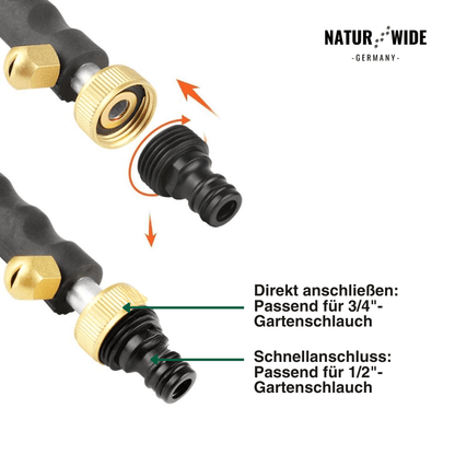 Wasserlanze für Gartenschlauch, 2 Düsen – Ansicht 5
