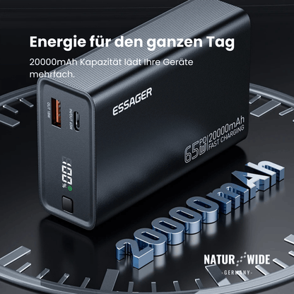 Powerbank 20.000 mAh mit 65 W USB-C PD – Ansicht 9