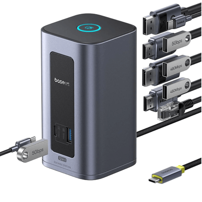 USB-C-Dockingstation 12-in-1, 2 × 4K HDMI – Ansicht 16