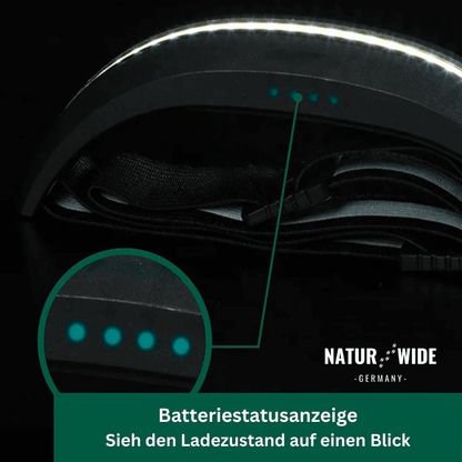 Stirnlampe Pro mit 400 Lumen, USB-C, Rotlicht – Ansicht 21
