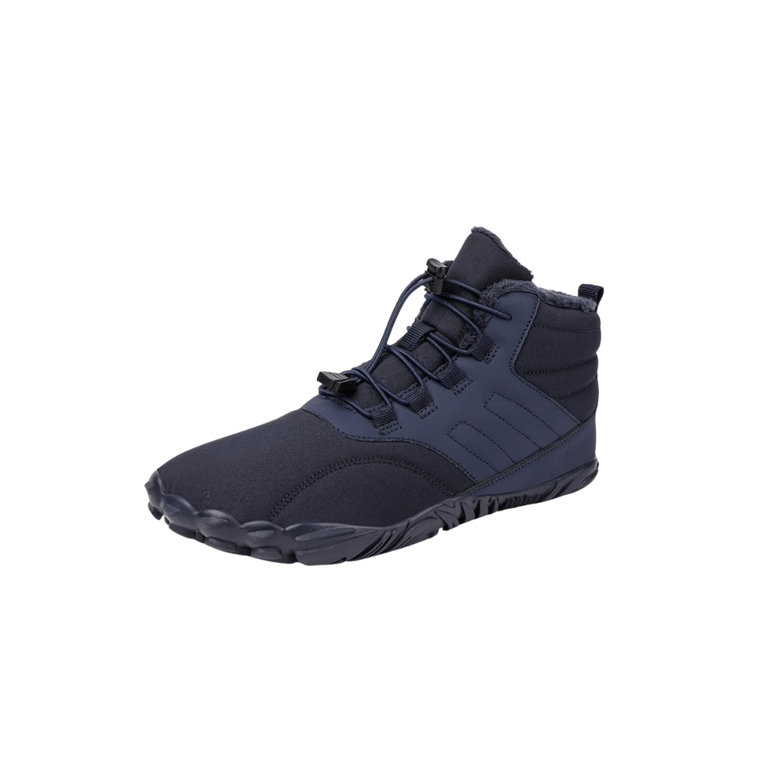 Barfuß-Winterschuhe gefüttert, Damen & Herren – Dunkelblau
