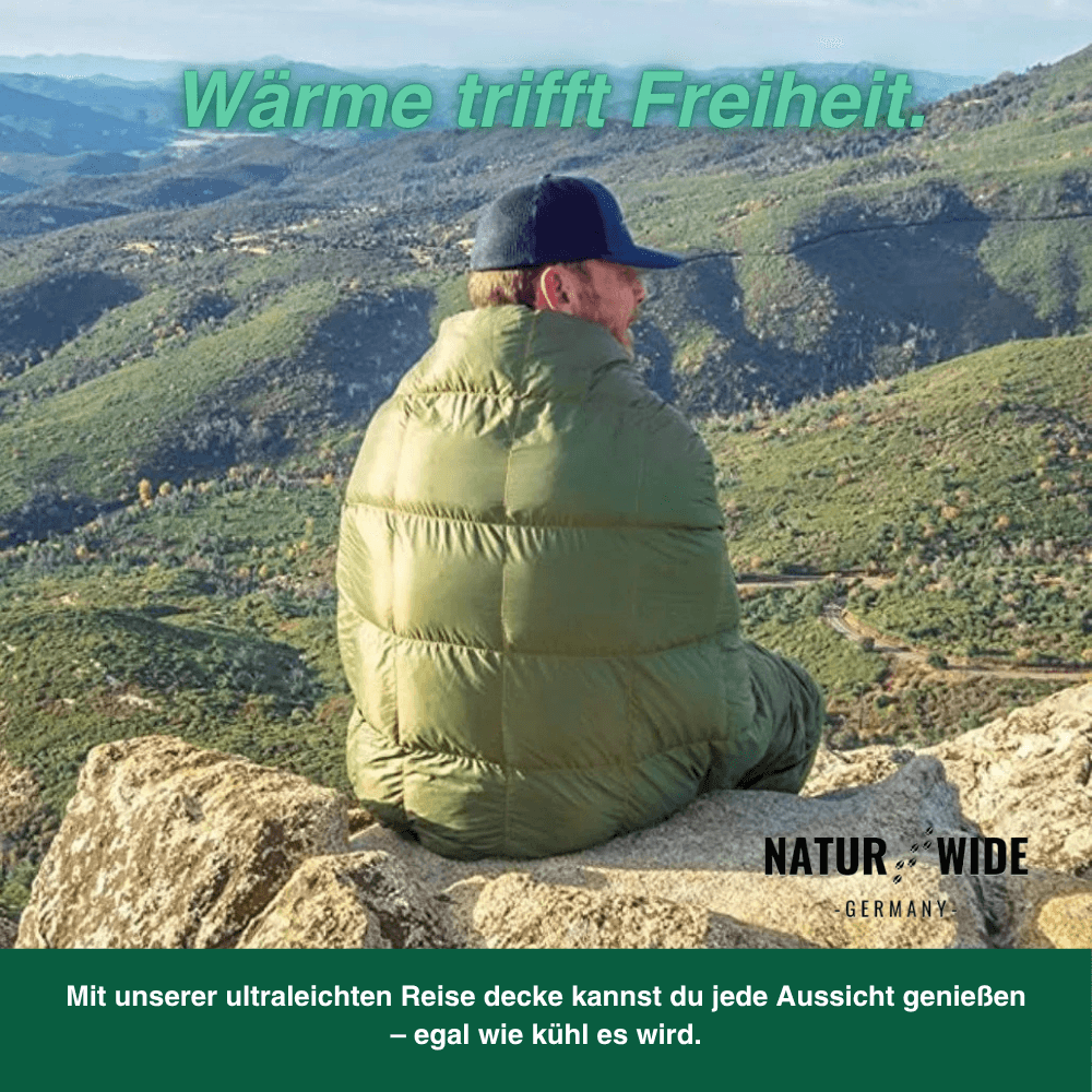 Outdoor-Reisedecke 140 × 200 cm, wasserabweisend – Ansicht 4