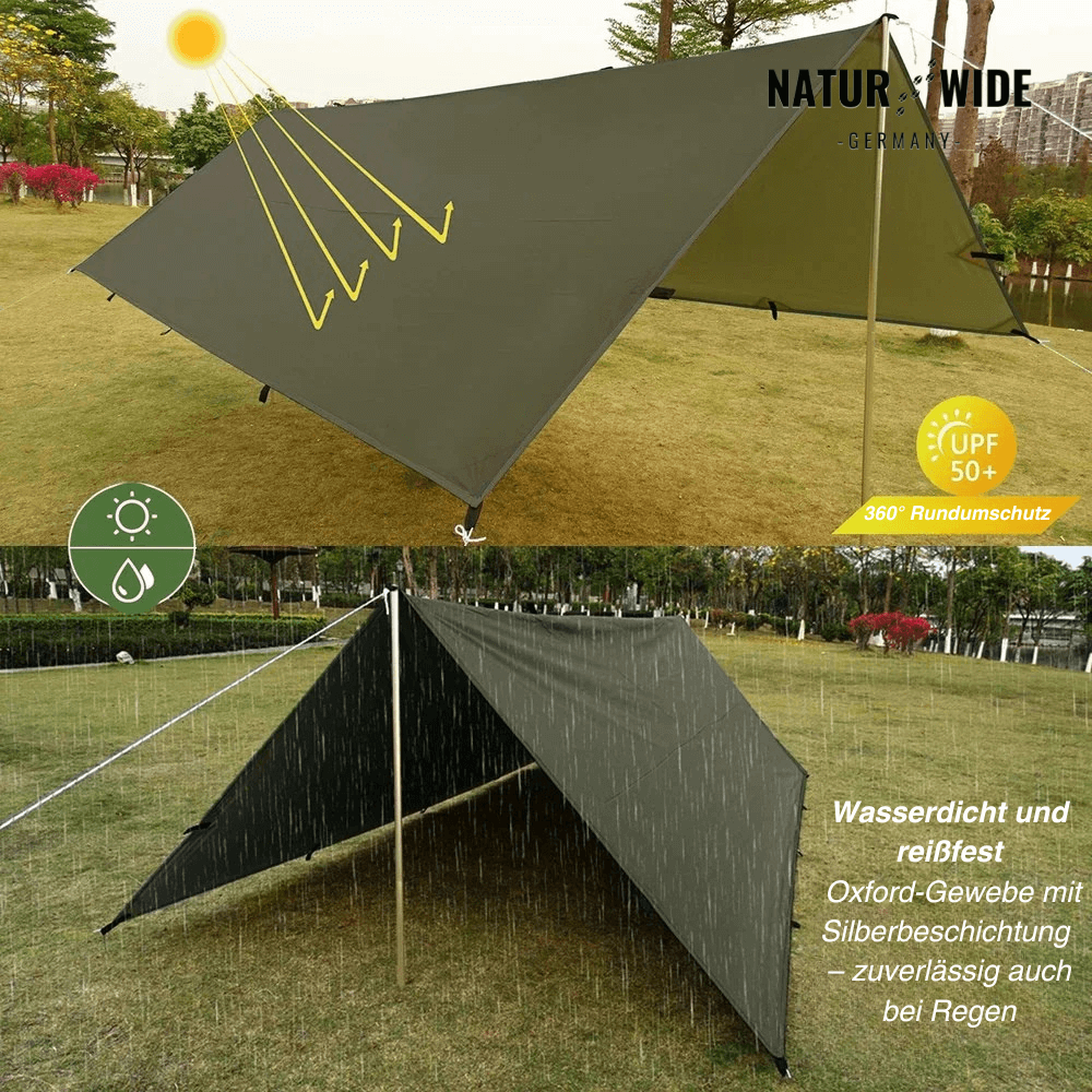 Tarp 3 × 3 oder 4 × 4 m, 3000 mm, UV50+ – Ansicht 14