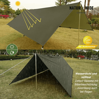 Tarp 3 × 3 oder 4 × 4 m, 3000 mm, UV50+ – Ansicht 14