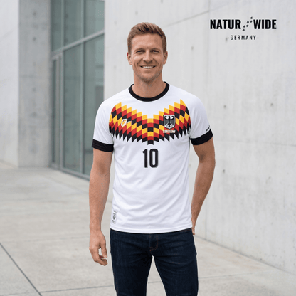 Deutschland-Fantrikot im Retro-Look, S–6XL – Ansicht 5