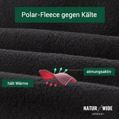 Fleece-Sturmhaube winddicht, auch unter Helm – Ansicht 3