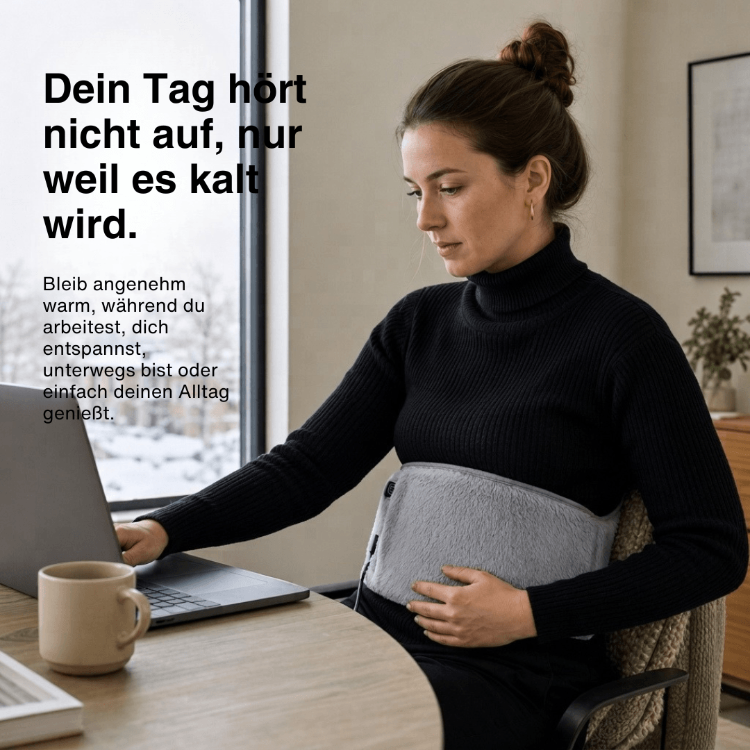 USB-Wärmegürtel mit 3 Heizstufen, 105 cm lang – Ansicht 16