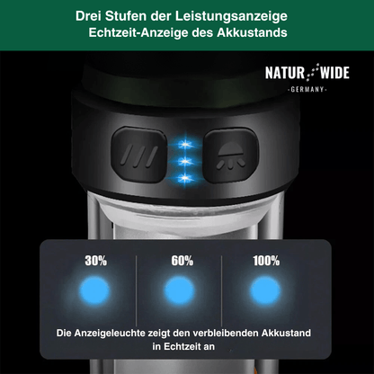 5-in-1-Campinglampe mit Mückenschutz & Stativ – Ansicht 3