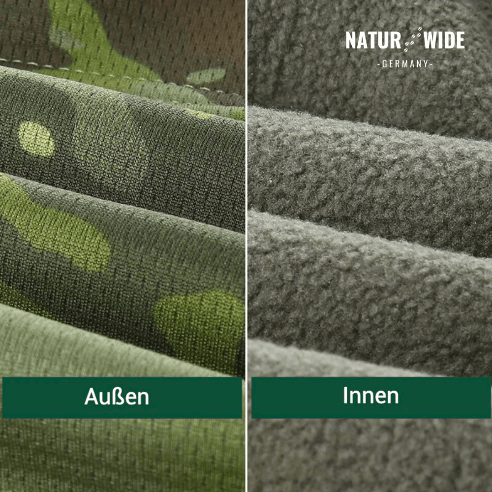 Fleece-Sturmhaube winddicht, auch unter Helm – Ansicht 4