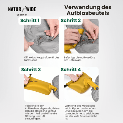 Isomatte R-Wert 7,6, selbstaufblasend, 777 g – Ansicht 8