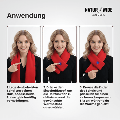 Beheizter Schal mit USB, waschbar, 86 g – Ansicht 9