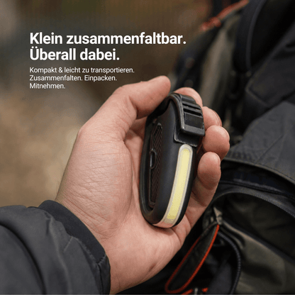 Stirnlampe mit 230°-Licht und Bewegungssensor – Ansicht 21