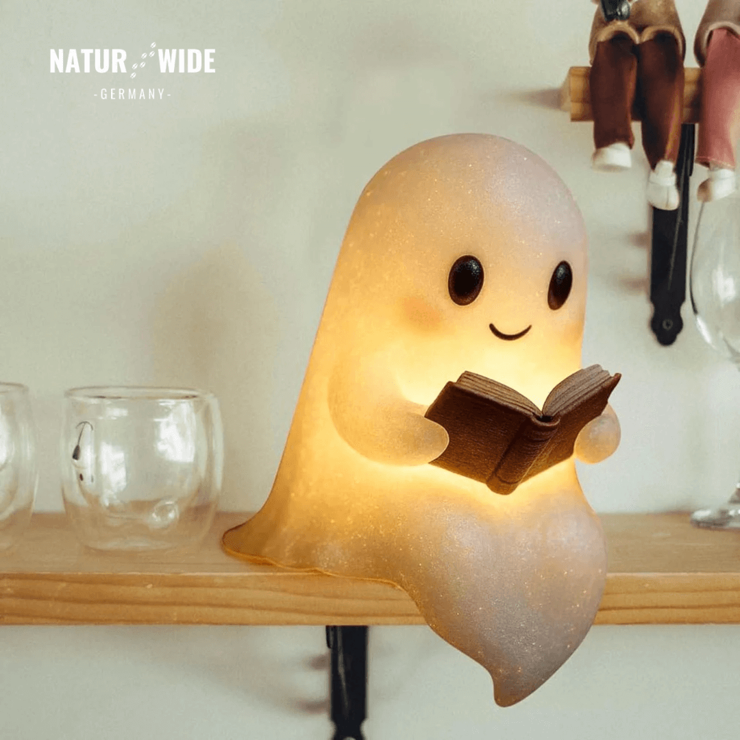 Geist-Leselampe: 3D-LED-Nachtlicht & Deko – Ansicht 7