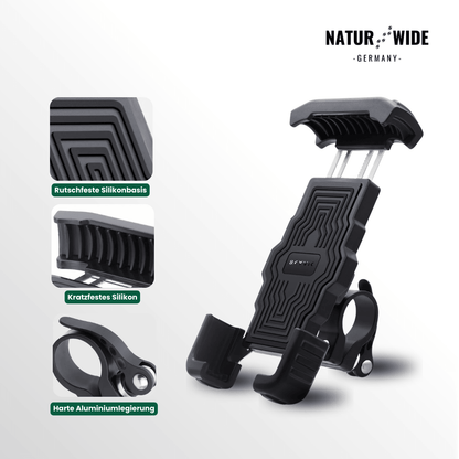 Handyhalter für Fahrrad & Motorrad aus Metall – Ansicht 6