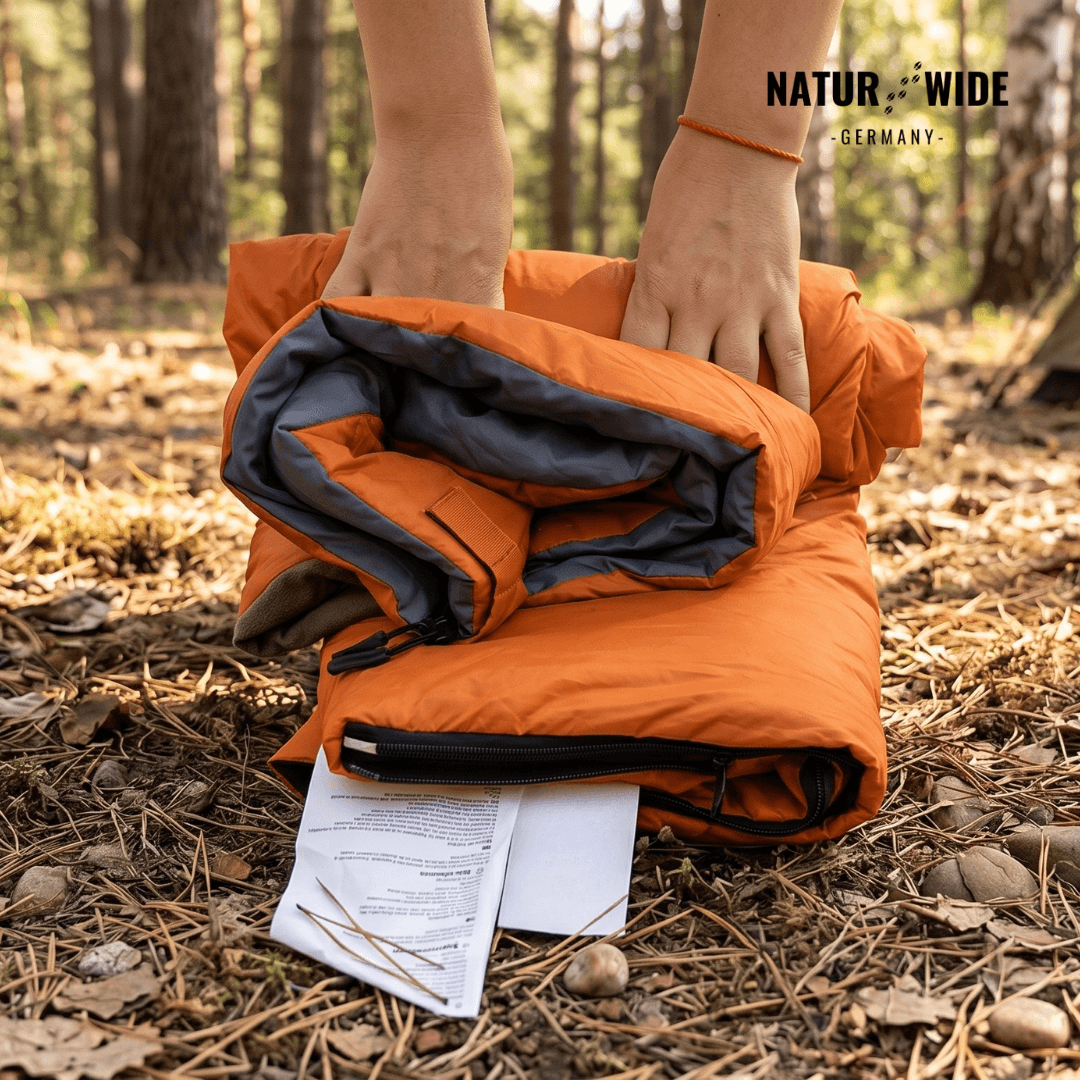 Ultraleichter Deckenschlafsack, 680 g, 15 °C – Ansicht 10