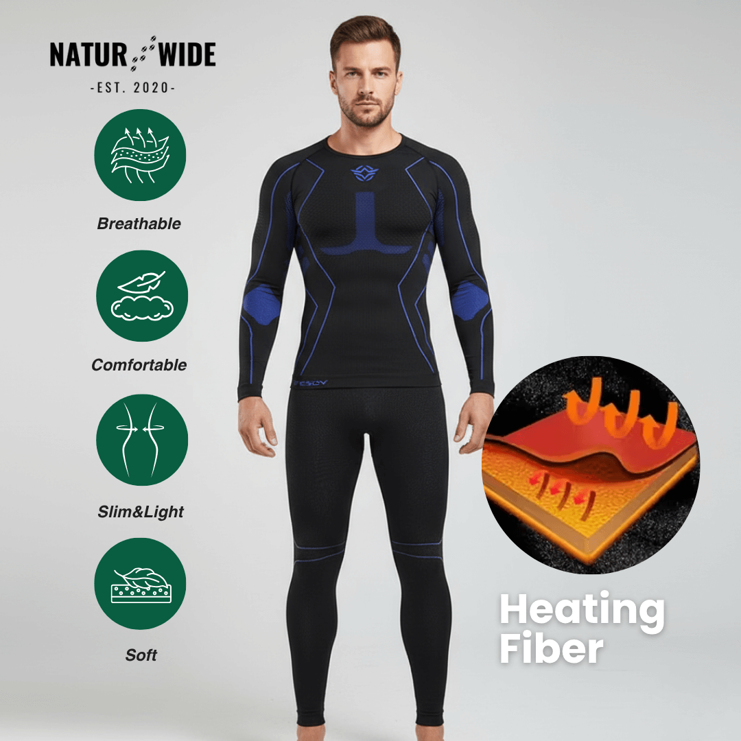 Thermo-Unterwäsche-Set Herren mit Kompression – Ansicht 5