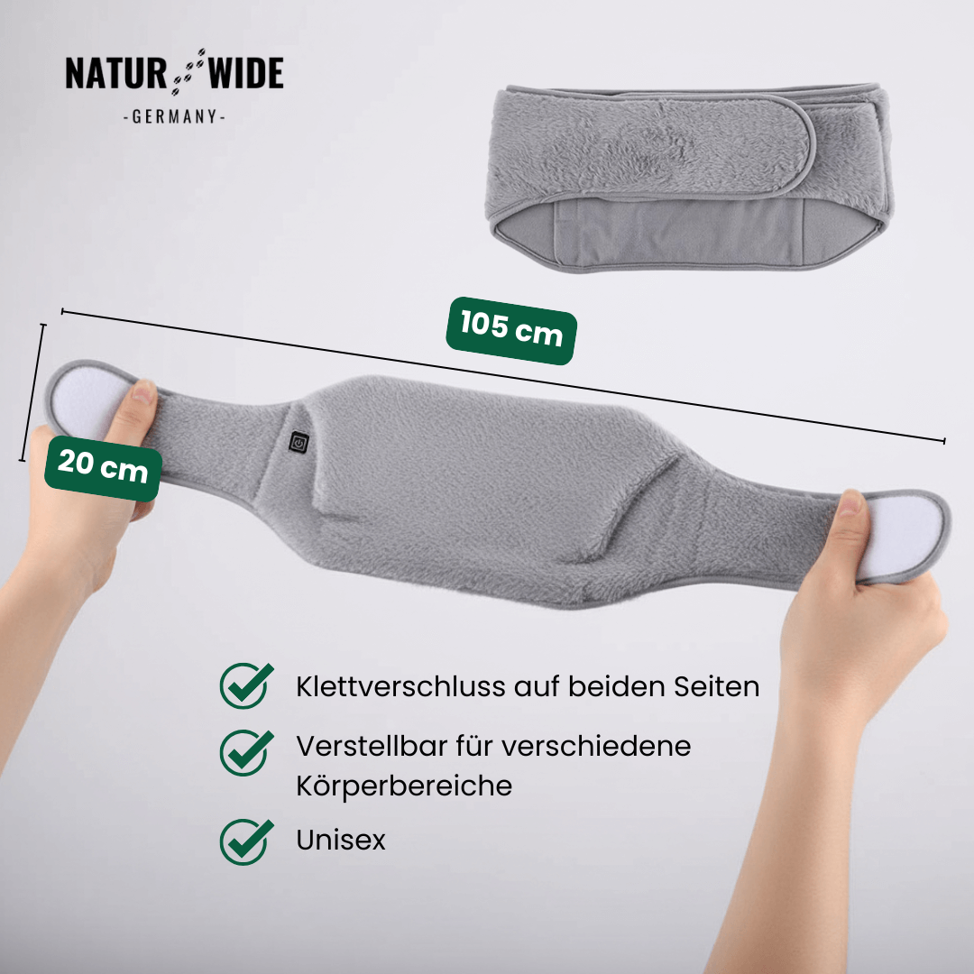 USB-Wärmegürtel mit 3 Heizstufen, 105 cm lang – Ansicht 8