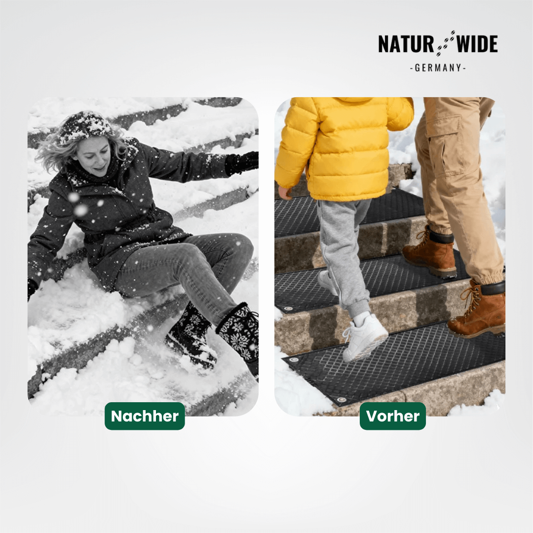 Beheizte Schneeschmelzmatte für Treppe & Weg – Ansicht 6
