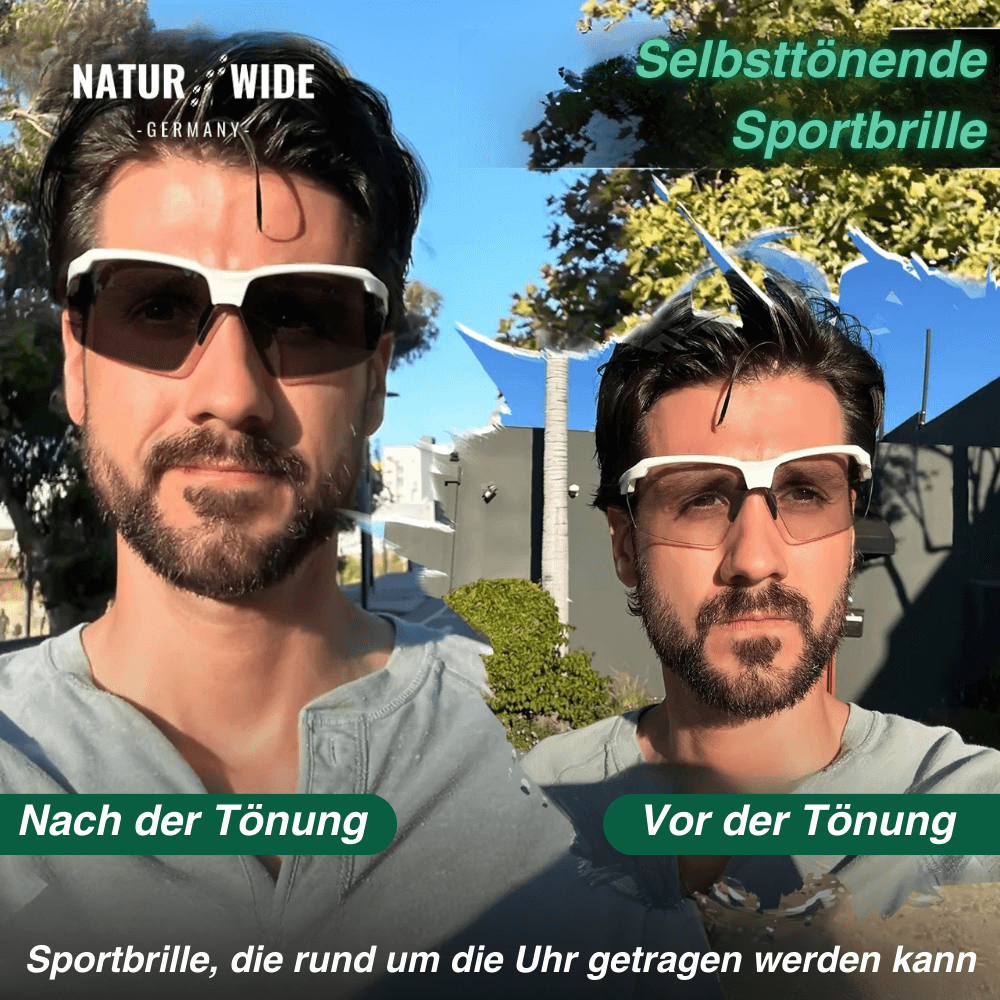 Photochrome Radbrille, selbsttönend, UV400 – Ansicht 4