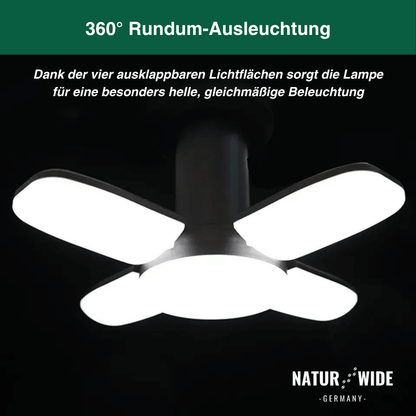 Faltbare LED-Campinglampe mit Solar & Powerbank – Ansicht 9