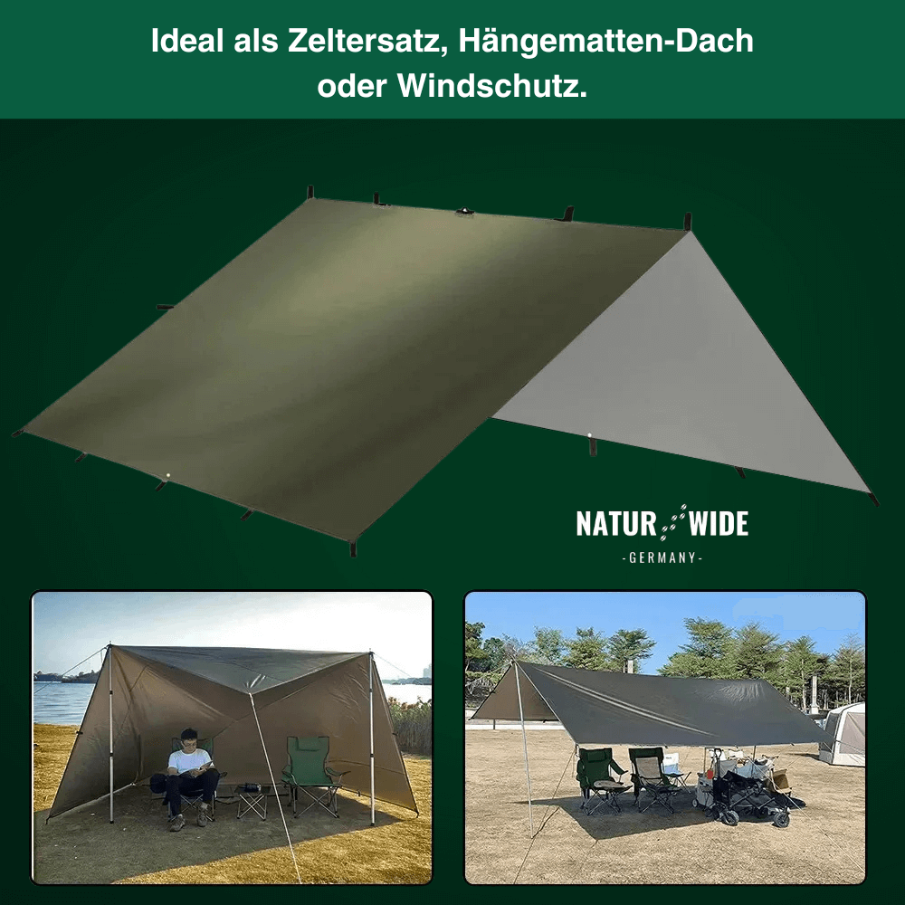 Tarp 3 × 3 oder 4 × 4 m, 3000 mm, UV50+ – Ansicht 12