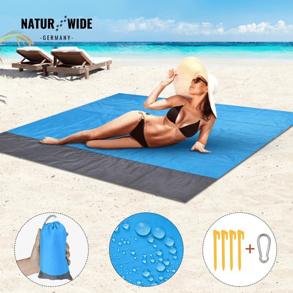 Wasserdichte Picknickdecke & Stranddecke – Ansicht 4