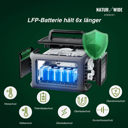 Powerstation Blackout Cube, 299 Wh, 600 W – Ansicht 2